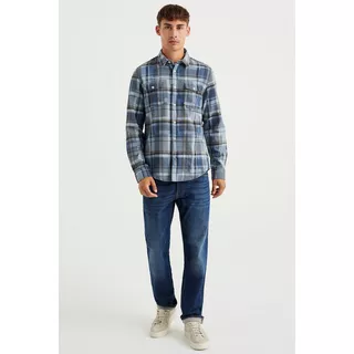 WE Fashion  Chemise Slim Fit À Motif Homme 
