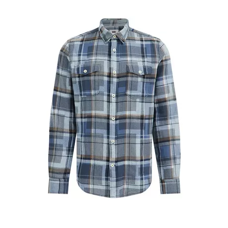 WE Fashion  Chemise Slim Fit À Motif Homme 