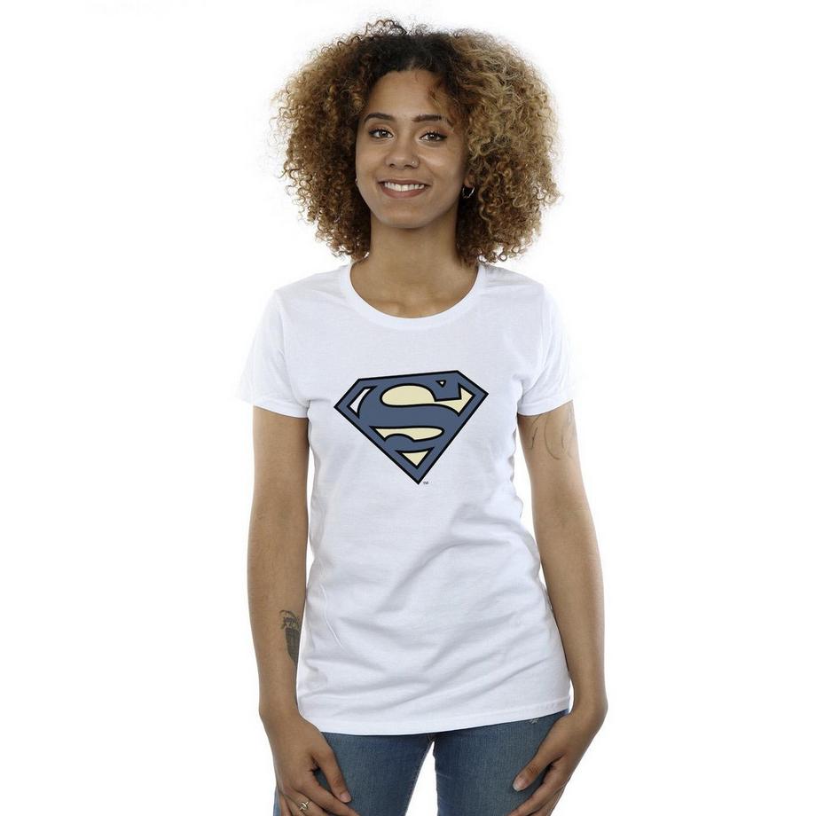 DC COMICS Superman Logo Stampa T-Shirt  