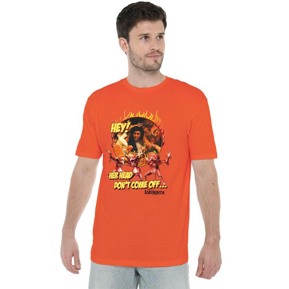 Labyrinth Hey Head Don't Come Off T-Shirt  