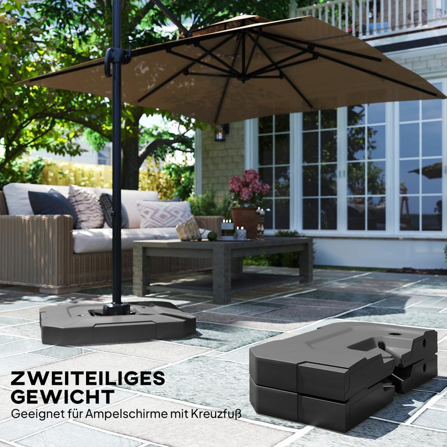 Outsunny Schirmgewichte  