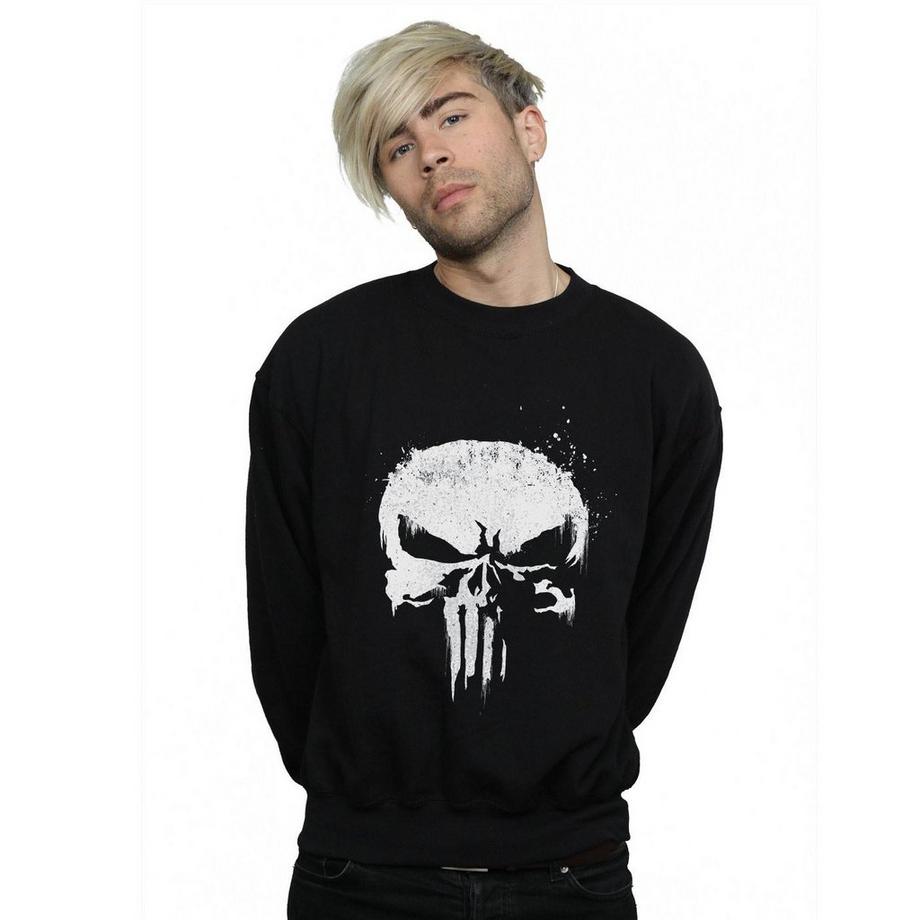 MARVEL The Punisher TV Skull Logo Sweatshirt  
