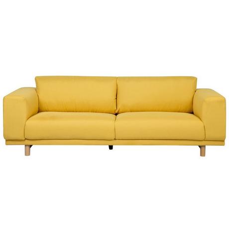 Beliani 3 Sitzer Sofa aus Stoff Modern NIVALA  