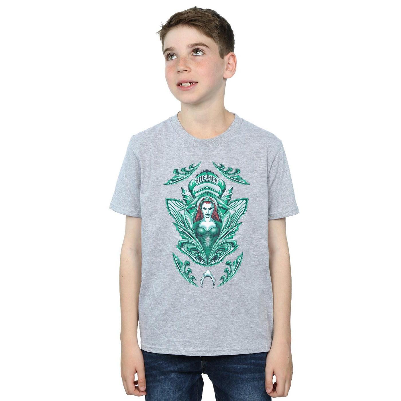 DC COMICS  Aquaman Mera Crest TShirt 