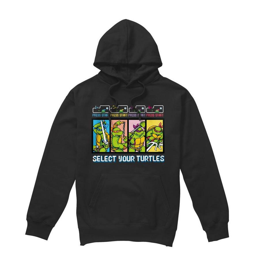 Select Your Turtles Felpa Con Cappuccio