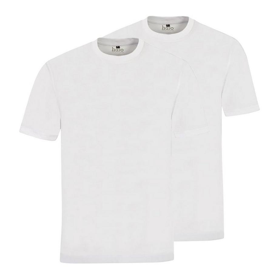 hajo T-shirt Col Rond Manches Courtes Coupe Confort 2 Pièces  