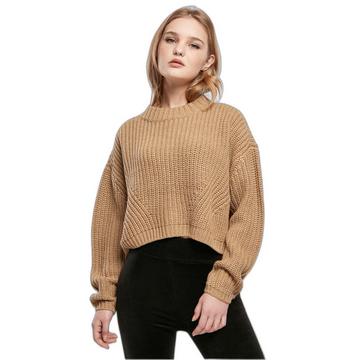 breiter overize-pullover, damen urban claic