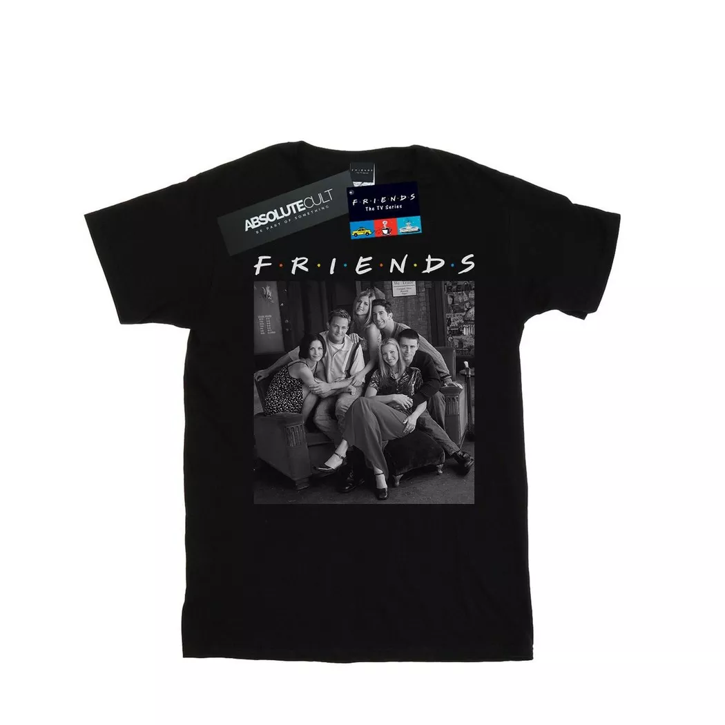 Friends - TShirt, für Damen, Schwarz, Größe S
