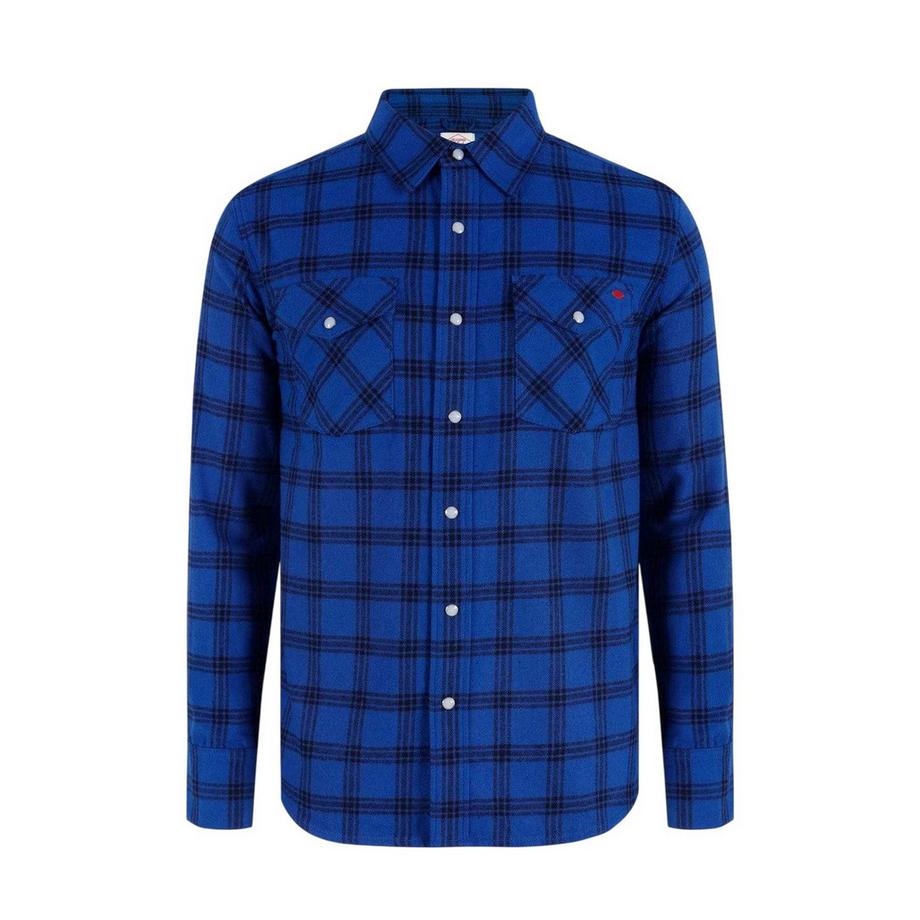 Camicia Plaid A Scacchi Manica Lunga