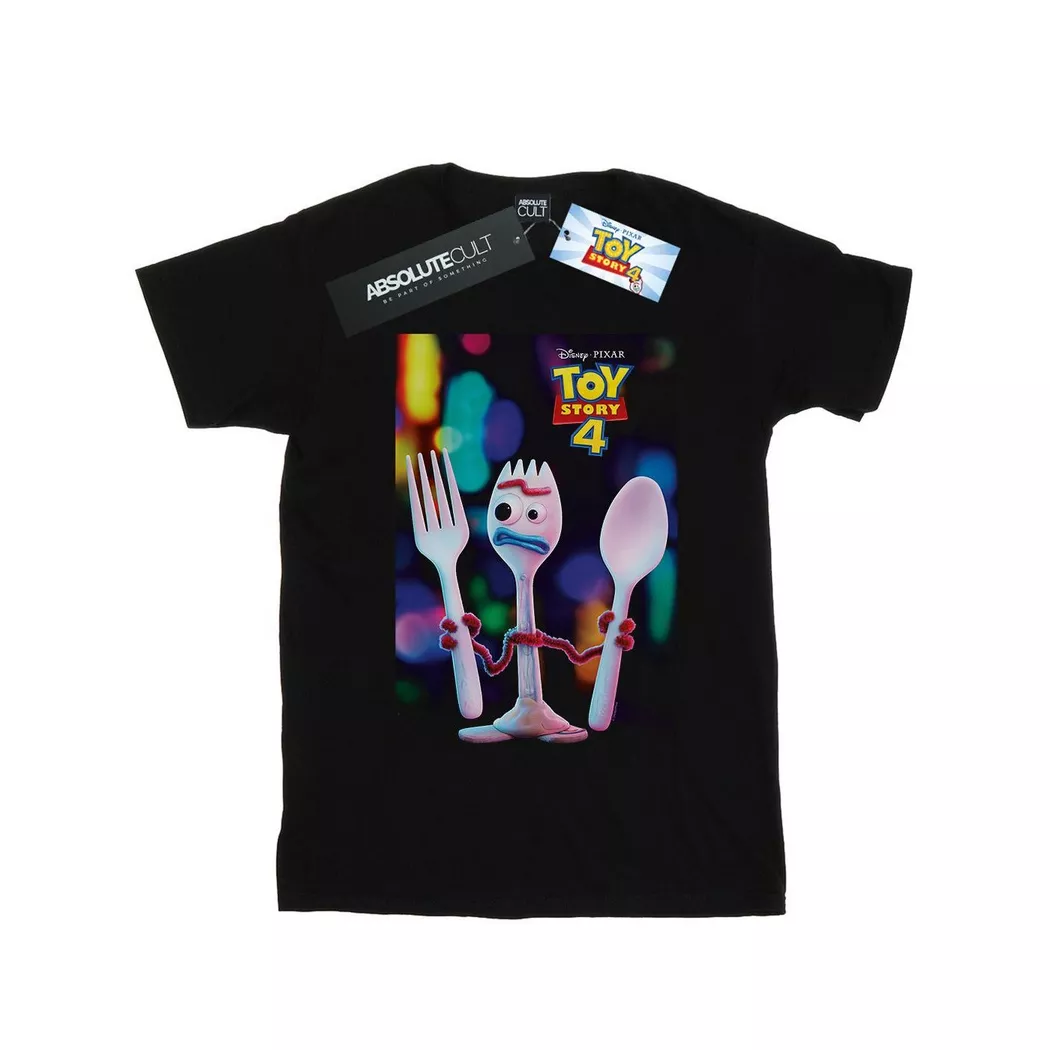 Disney - Toy Story 4 TShirt, für Damen, Schwarz, Größe XL