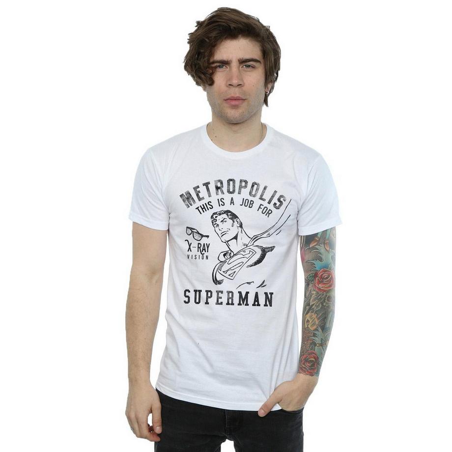 DC COMICS Superman Metropolis X-Ray Vision T-Shirt  