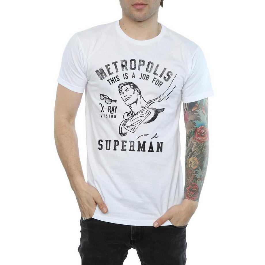 DC COMICS Superman Metropolis X-Ray Vision T-Shirt  