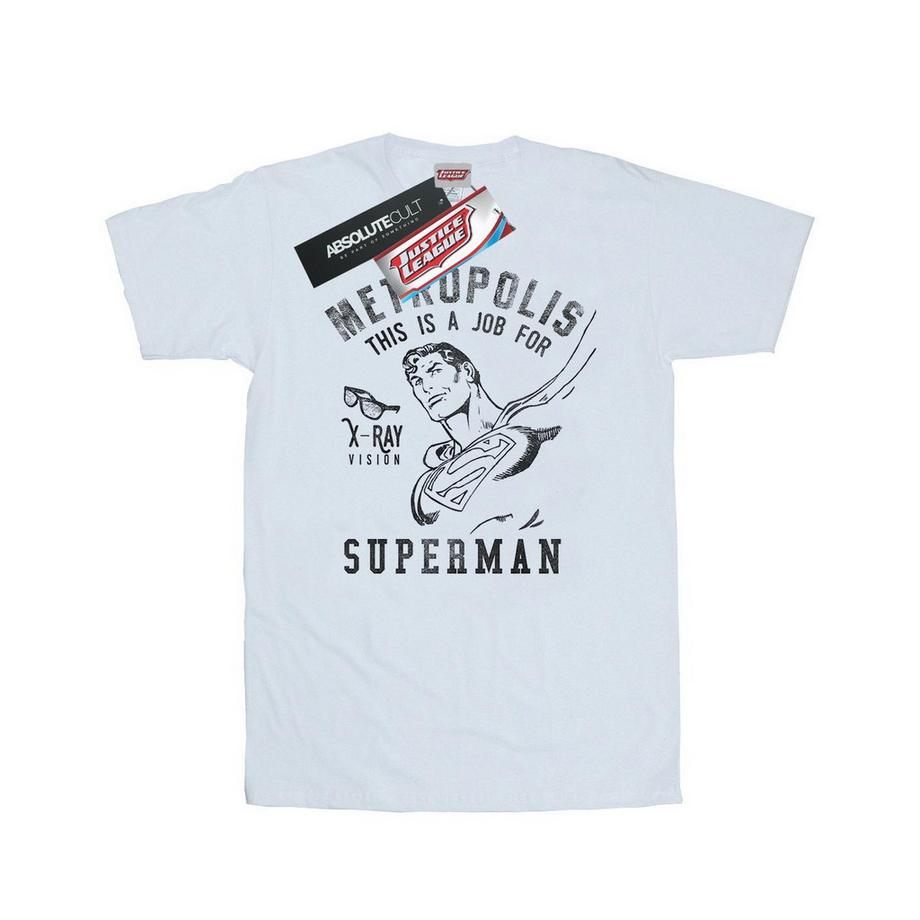 DC COMICS Superman Metropolis X-Ray Vision T-Shirt  