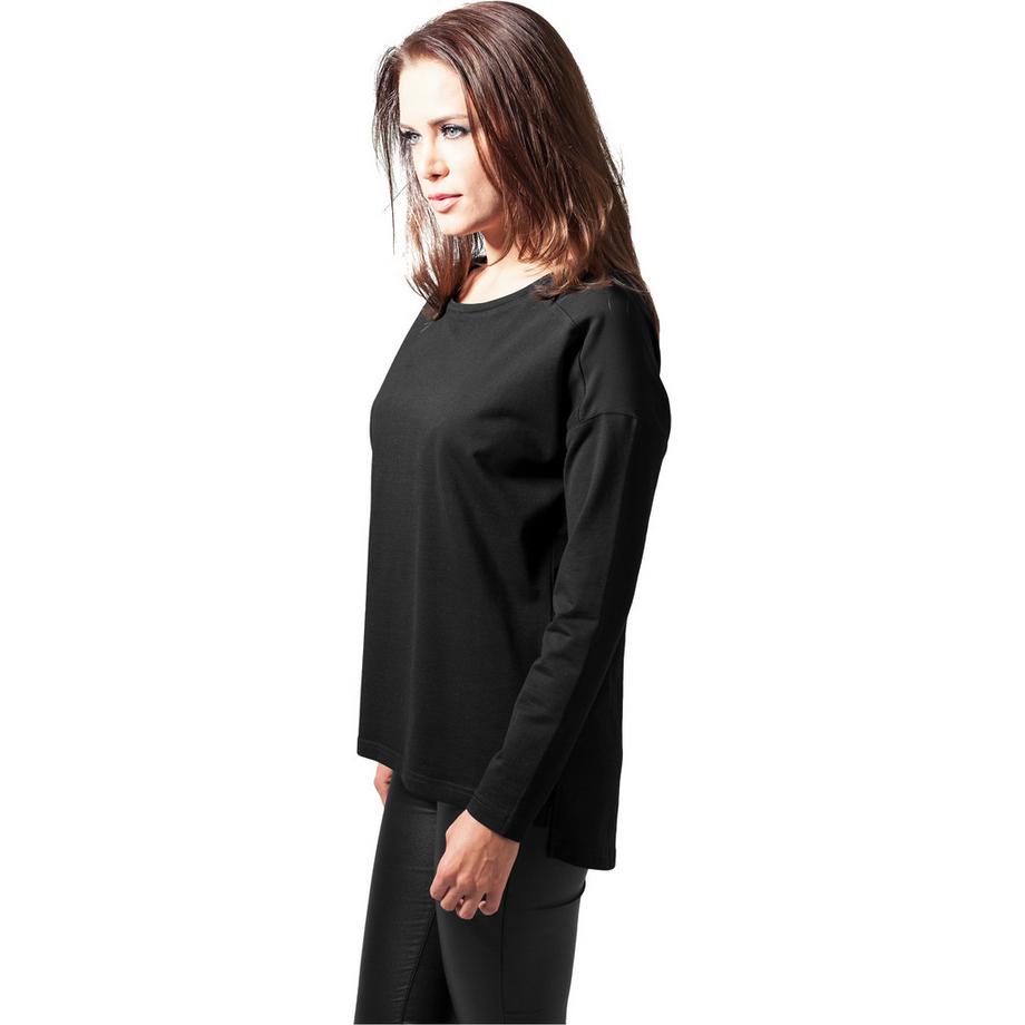 URBAN CLASSICS Oversized Chiffon Crew T-Shirt  