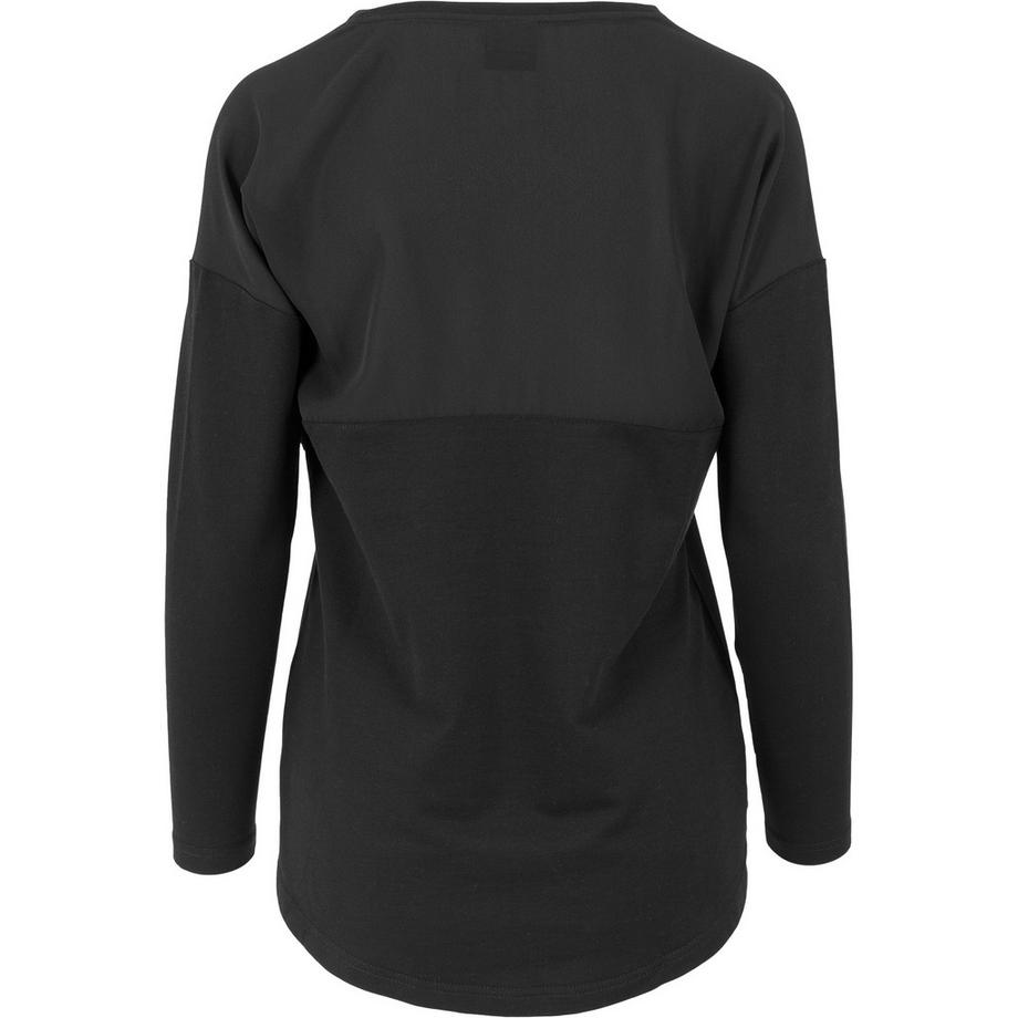 URBAN CLASSICS Oversized Chiffon Crew T-Shirt  