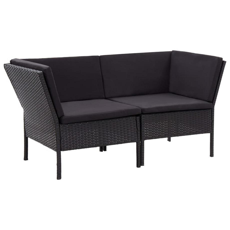 VidaXL Ensemble de salon de jardin rotin synthétique  