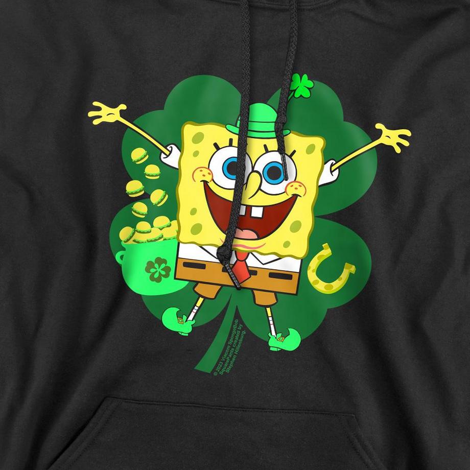 Nickelodeon Spongey Felpa Con Cappuccio Giorno Di San Patrizio  