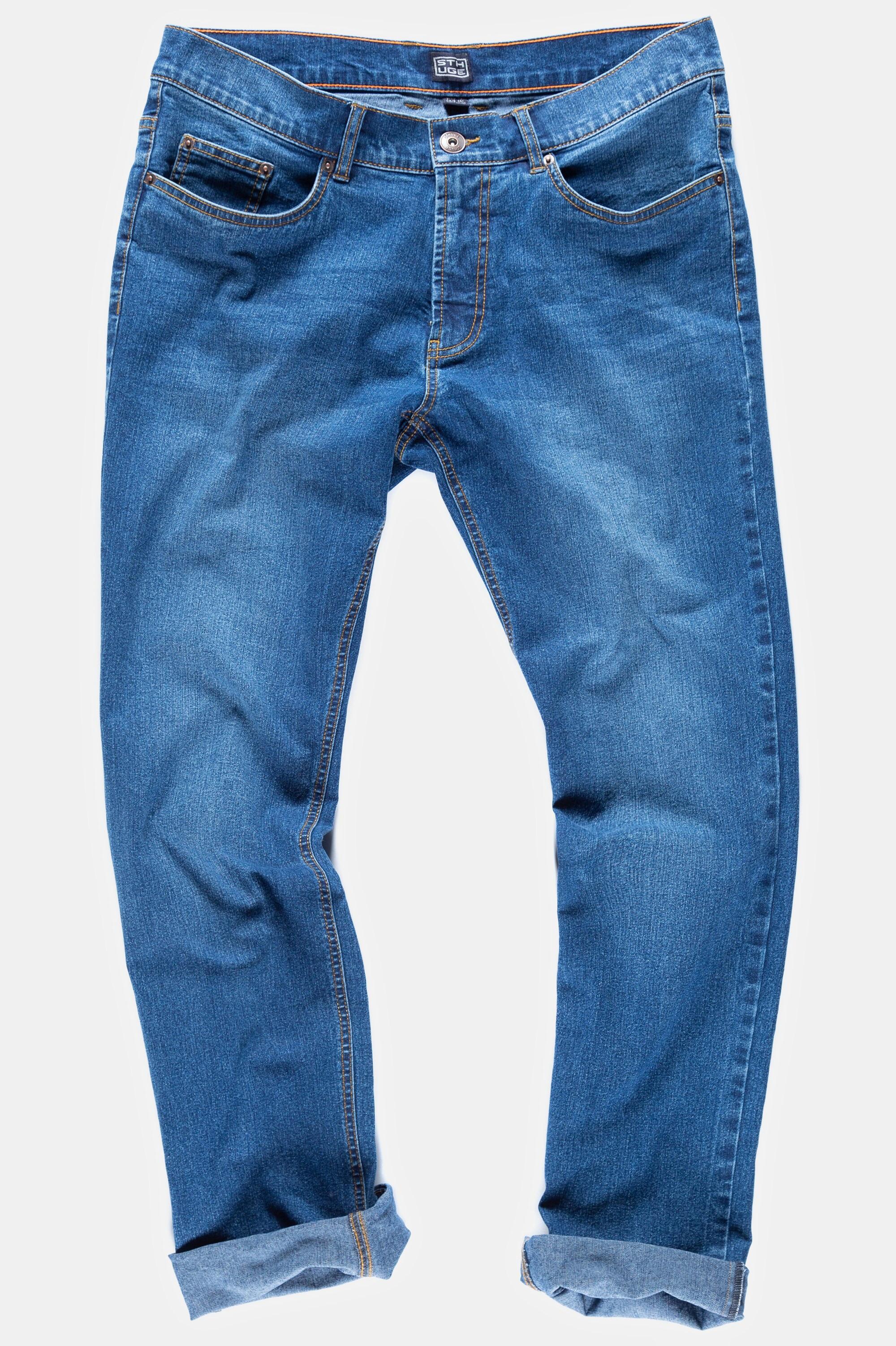 Sthuge  Jeans STHUGE, ventre confort, coupe Regular Fit, 5 poches, jusqu'à la taille 72 