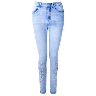 Joe Browns  Skinny-Jeans mit Metallic-Blumenmuster 