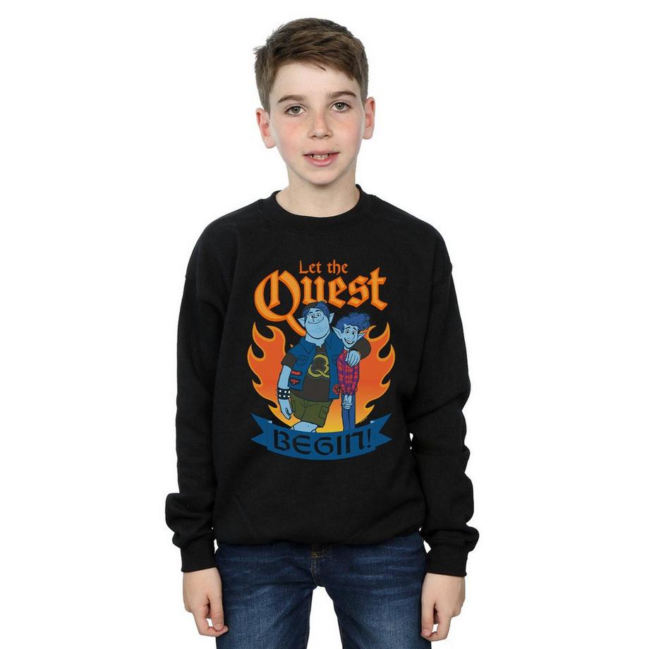 Disney  Onward Let The Quest Begin Sweatshirt 
