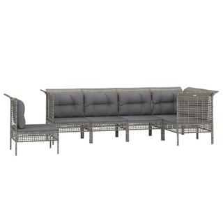 VidaXL Garten lounge set poly-rattan  