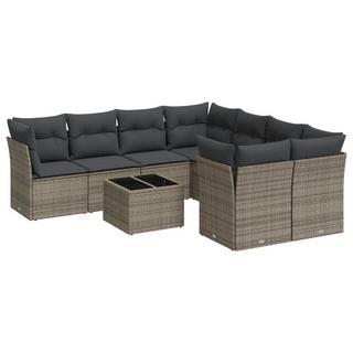 VidaXL Garten sofagarnitur poly-rattan  