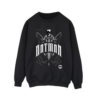 BATMAN Skelett Print Regular Fit Sweatshirt  