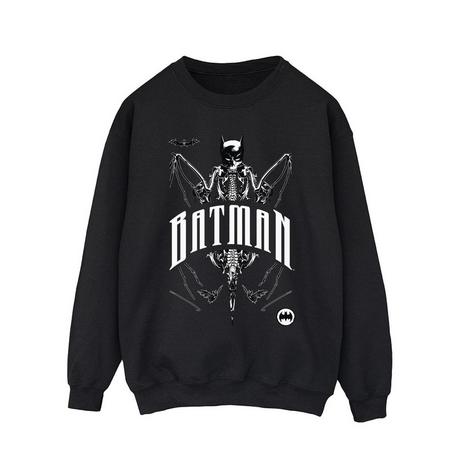 BATMAN Skelett Print Regular Fit Sweatshirt  