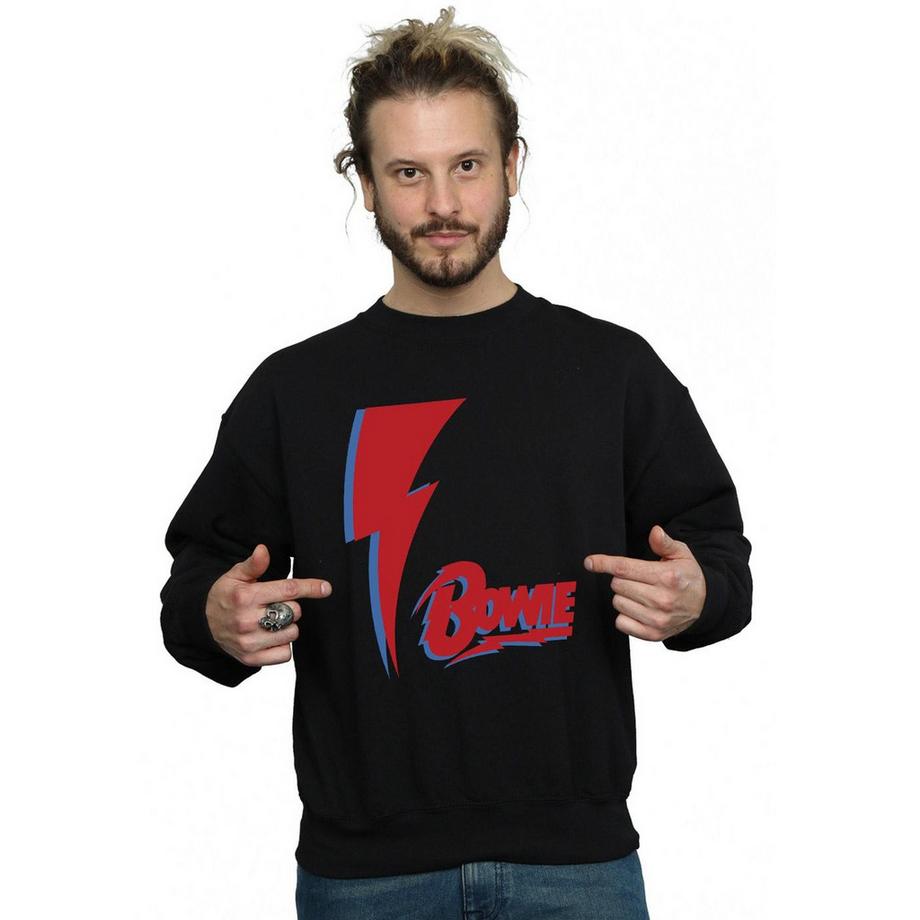 David Bowie Lightning Bolt Sweatshirt  