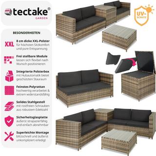 Tectake Rattan Lounge Siena  