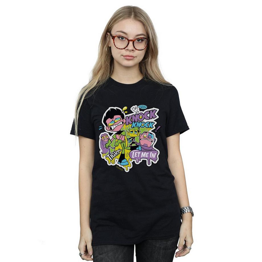 DC COMICS Teen Titans Go Knock Knock T-Shirt  