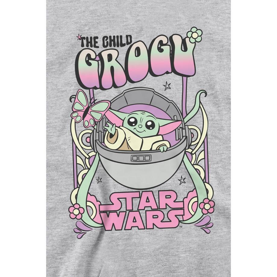 STAR WARS Star Wars Grogu Felpa Grafica  