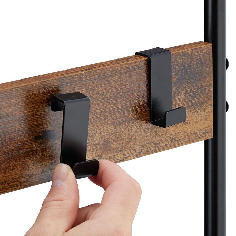 Northix Portasciugamani a scala con ganci  