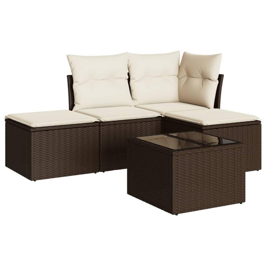 Garten sofagarnitur poly-rattan