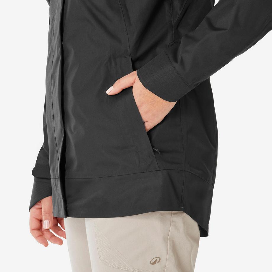 QUECHUA NH500 Wasserdichte Jacke  