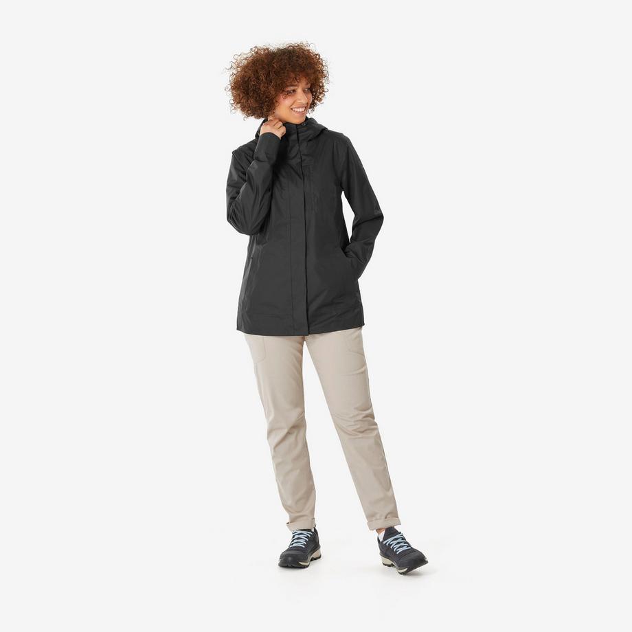 QUECHUA NH500 Wasserdichte Jacke  