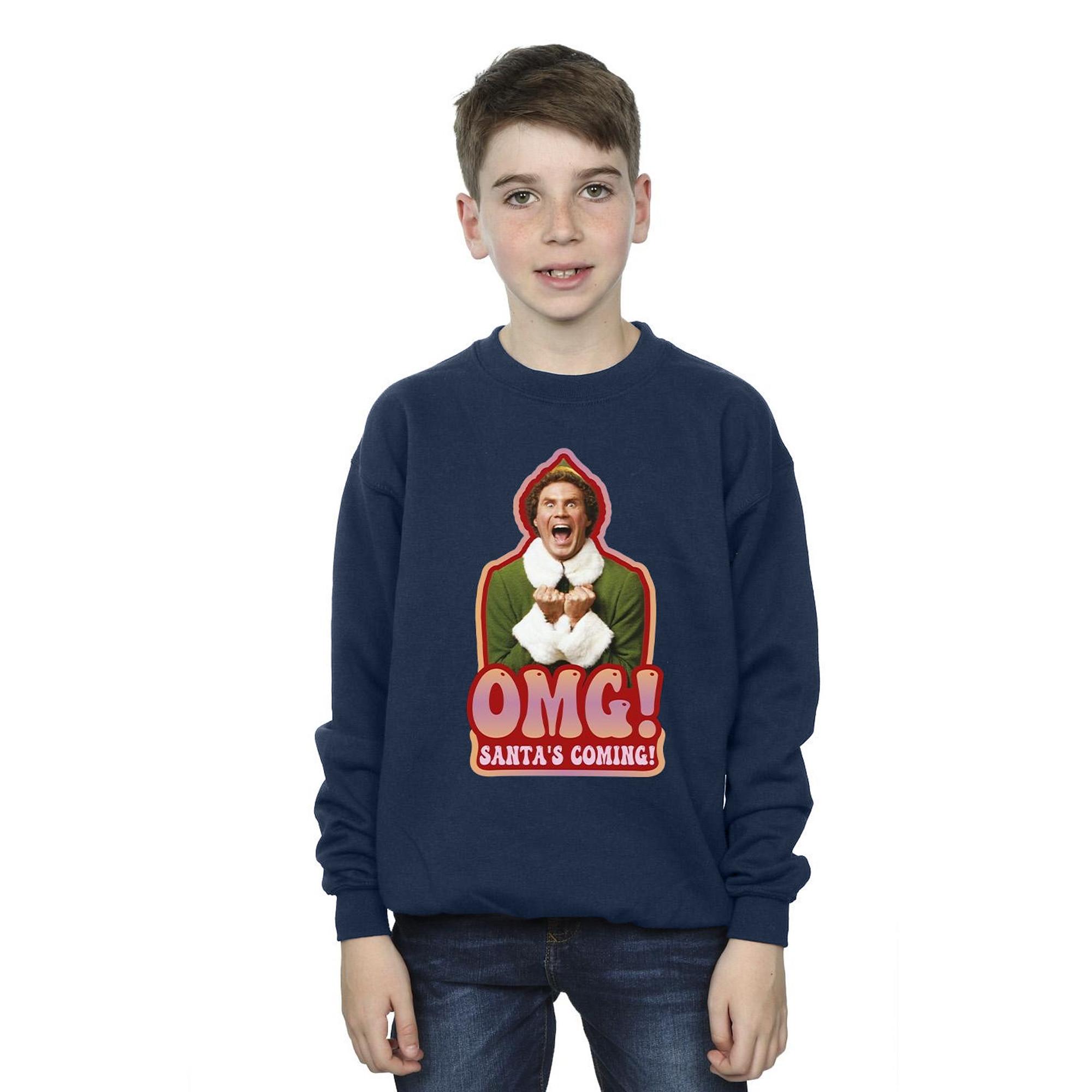 Elf  Sweat SANTA'S COMING 