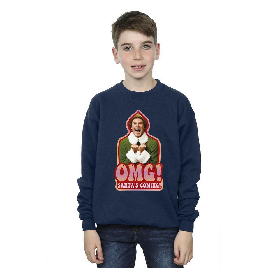 Elf  Santa's Coming Sweatshirt 