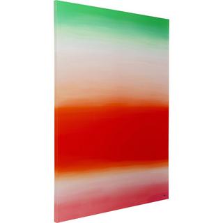 KARE Design Leinwandbild Tendency orange 160x120  