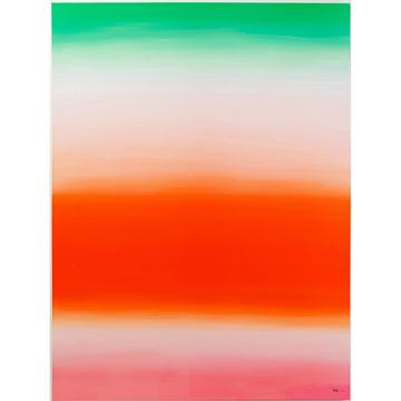 Tableau sur toile Tendency orange 160x120