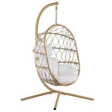 Fauteuil suspendu avec support en Tissu Boho ADRIA