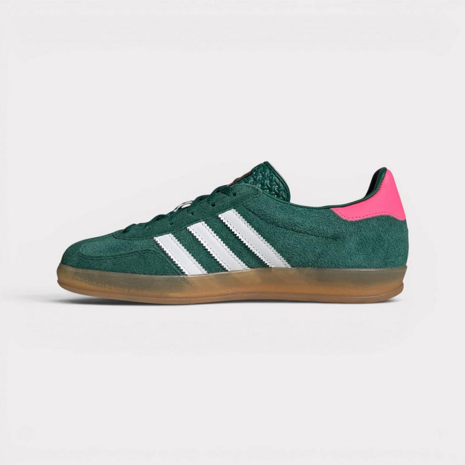 adidas Gazelle Indoor Collegiate Green Lucid Pink Sneakers  