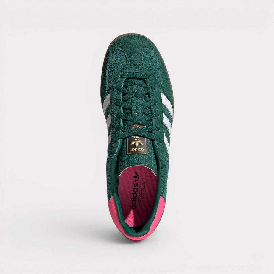 adidas Gazelle Indoor Collegiate Green Lucid Pink Sneakers  