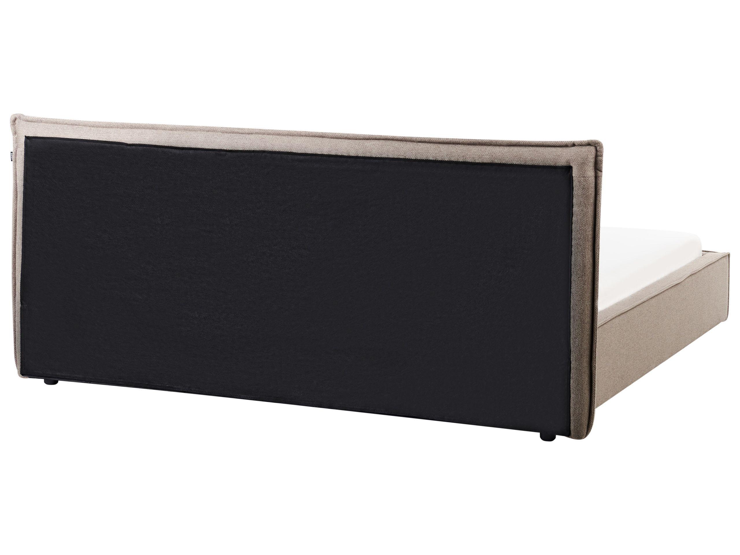 Beliani Letto en Lino sintetico Moderno LESTRE  