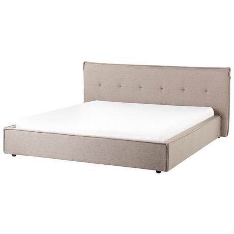 Beliani Letto en Lino sintetico Moderno LESTRE  