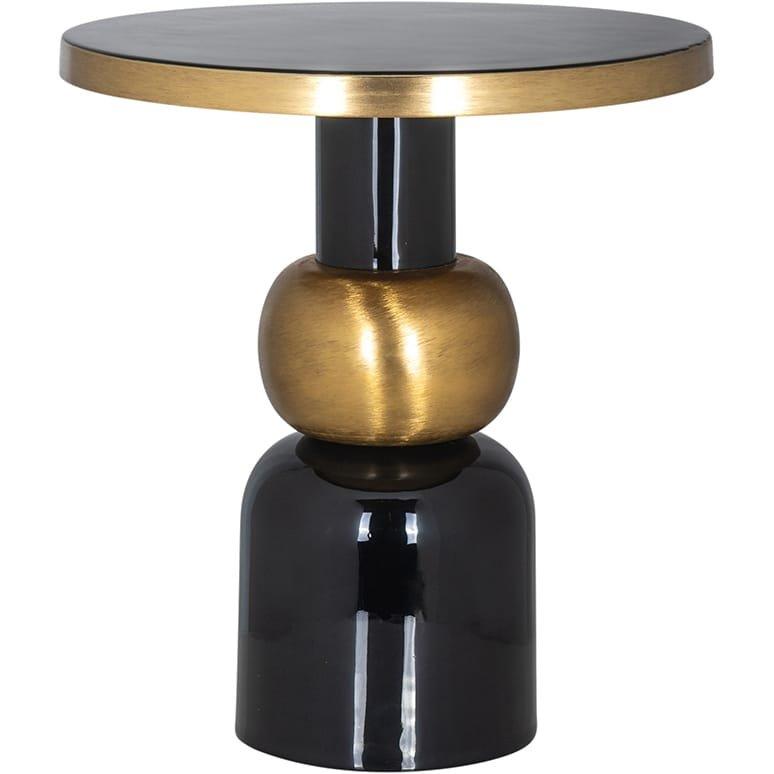 mutoni Table d'appoint Mose noir 51  