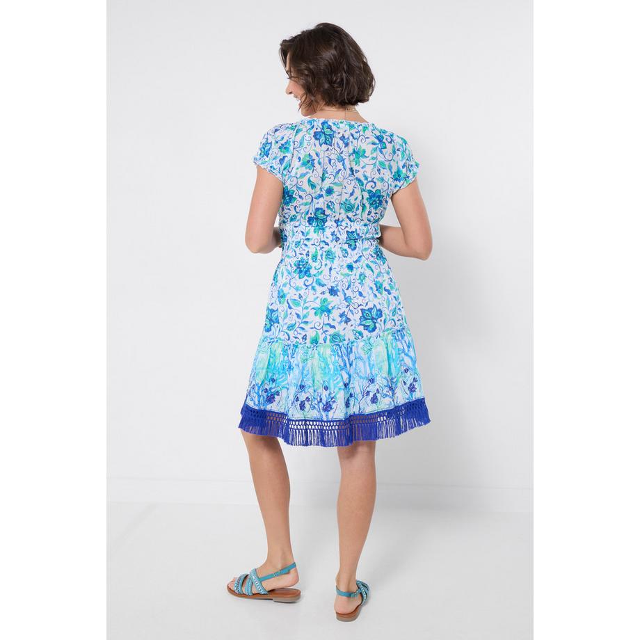 Joe Browns Mini-Kleid mit Pailletten- und Stickdetail  