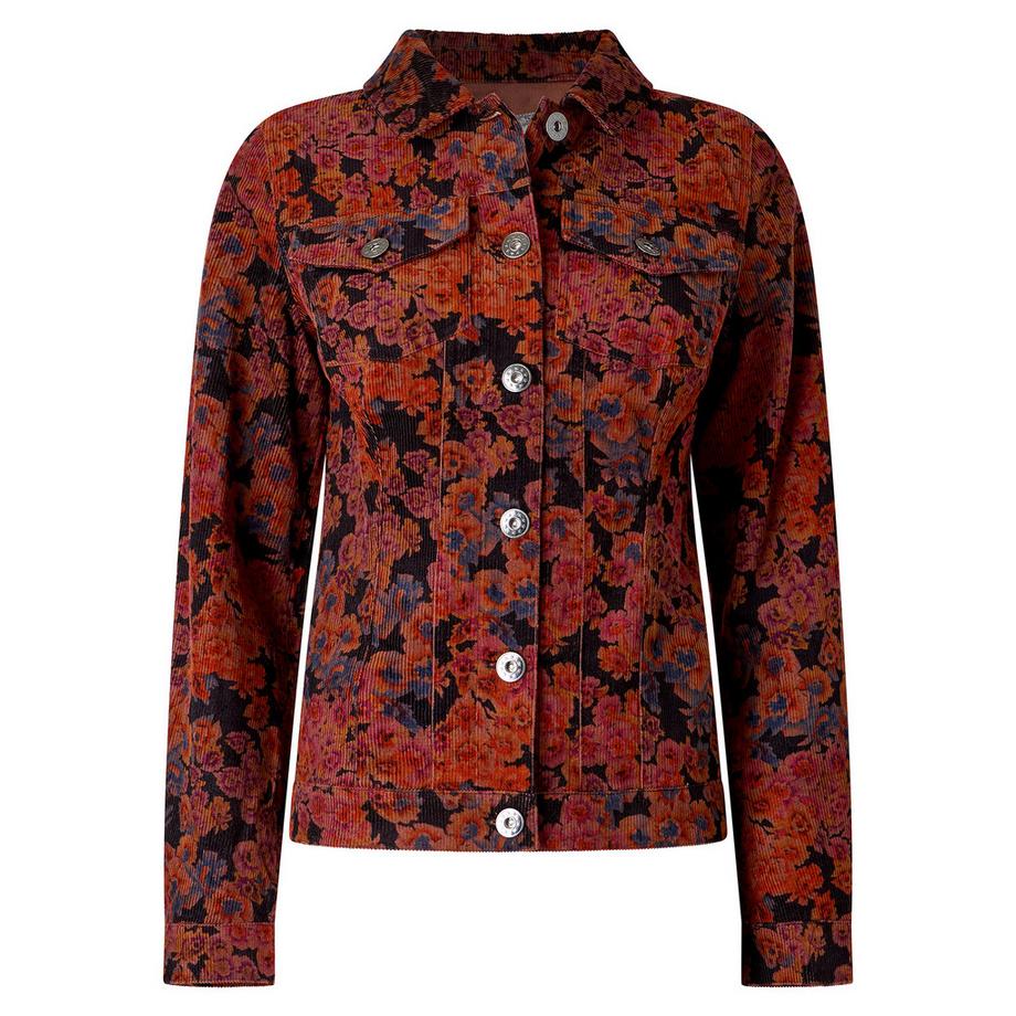Joe Browns Veste en Velours Côtelé Fleurie Jours d'Automne  