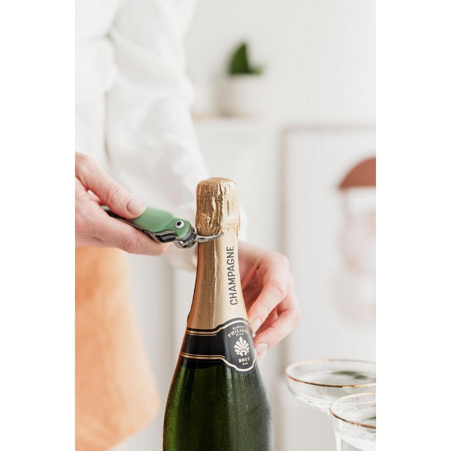 Uberstar Ouvre-bouteille perruche vert  