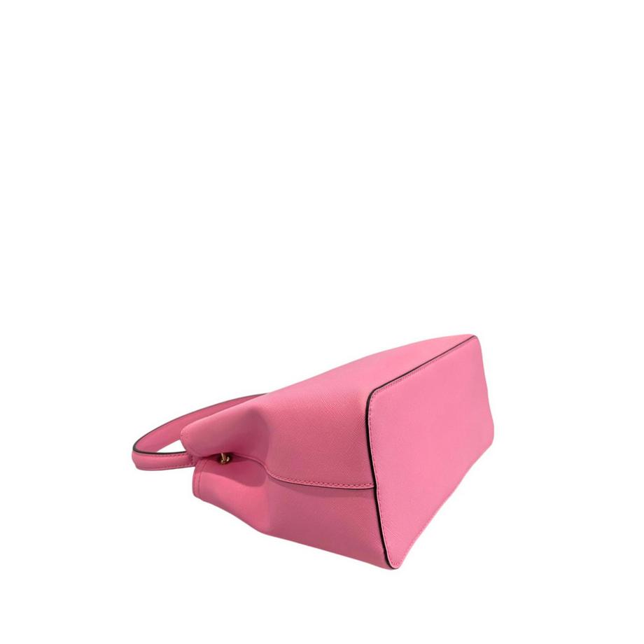 TWINSET Borsa Prism Rosa con manico superiore  